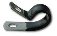 Vinyl coated cable clips